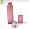 Leere Kosmetik 100ml färbte rosa Plastikparfümsprüher-Pumpenflasche